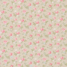 Abide Field Floral Stone fabric by Brenda Riddle for Moda Fabrics with vintage florals and calming colors