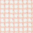 Abide Floral Plaid Gingam Pink fabric by Brenda Riddle for Moda Fabrics in soft vintage floral and plaid design