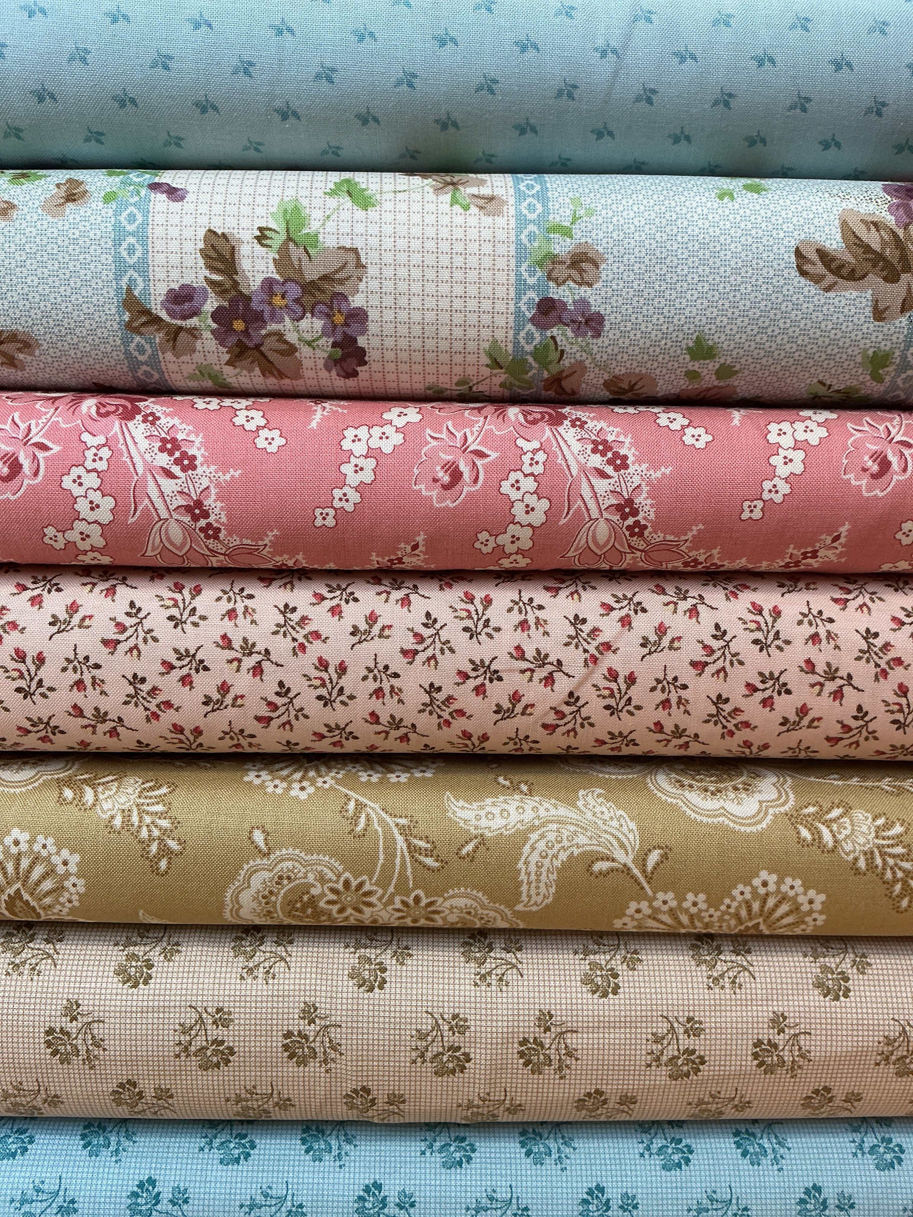 Six-Pack Party Bundle seven coordinating 20-inch fabric cuts for quilting projects
