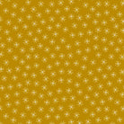 Pennyberry Farm Hash Mash Yellow fabric with small white hash patterns on mustard background by Kim Diehl for Henry Glass & Co.