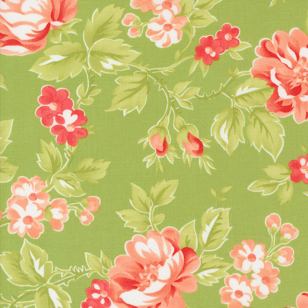 Jelly & Jam by Fig Tree Quilts for Moda Fabrics - Summer Bloomers Larg ...