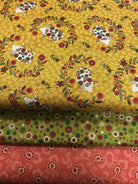 3 Yard Quilt Bundle from Bella Rose Quilts with three coordinating fabrics for quilting and sewing projects