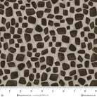Jungle Romp Minky black and tan animal print fabric by Betsey Cavallo for cozy blankets and pillows
