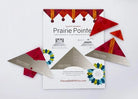 Prairie Pointer Tool for making 1/2" to 2 1/2" prairie points with centered folds from Pieces Be With You