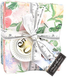 Sweet Cecily Fat Quarter bundle of 19 pastel floral fabrics by Janet Clare for Moda Fabrics