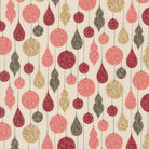 Gingerbread Lane crystal ornaments fabric with gingerbread houses and festive holiday designs