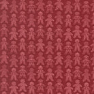 Gingerbread Lane Christmas fabric featuring gingerbread houses, candy canes, and snowflakes by Kiley Ferons for Moda Fabrics