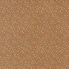 Gingerbread Lane Flurry Dots Cocoa fabric by Kiley Ferons for Moda Fabrics featuring snowy dots and vintage holiday charm