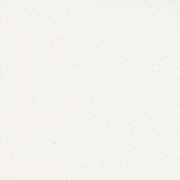 Coriander Seeds soft white fabric with low-volume dots and plaid prints by Corey Yoder for Moda quilting fabric