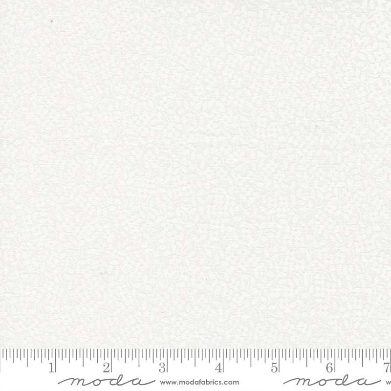 Coriander Seeds white ditsy small floral fabric by Corey Yoder for Moda Quilts