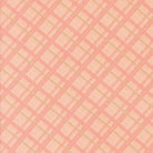 Abloom by Corey Yoder Bubble Gum stitched plaid check fabric from Moda Fabrics in soft pink and coral tones