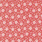 In the Garden Bloom and Blossom Strawberry floral fabric by Corey Yoder for Moda