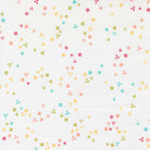 In the Garden Flutter Off White fabric with small multicolored floral print by Corey Yoder for Moda Fabrics