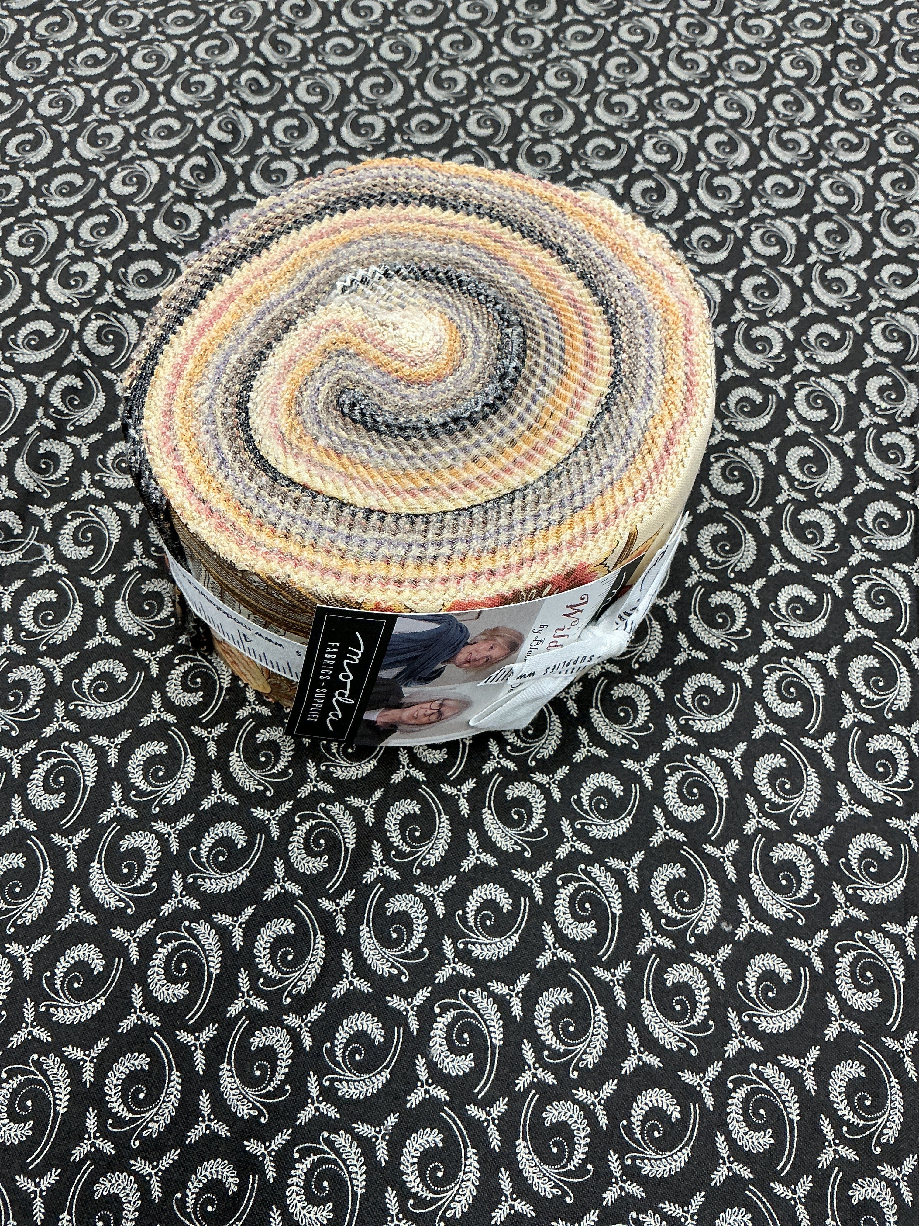 Strip Cocktail Strip-Along Bundle quilt fabric strips and pattern kit by Bella Rose Quilts