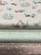 3 Yard Quilt Bundle with three coordinating Bella Rose Quilts fabrics for sewing and quilting projects