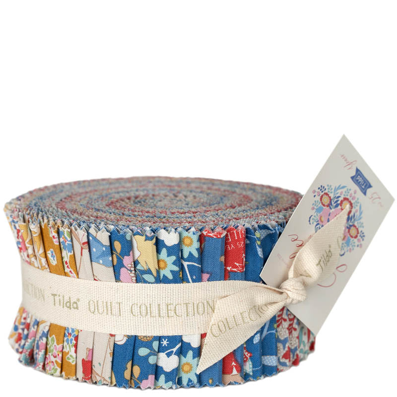 Tilda Bloomsville Fabric Roll Jelly Roll