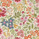 Fieldrush Covent Florals Moda fabric with soft, earthy floral patterns in muted tones