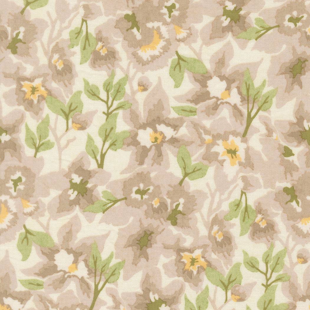 Fieldrush Gossamer Florals Opal 30781-11 fabric by BasicGrey with soft earth-toned floral design