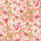 Fieldrush Gossamer Florals Peony fabric by BasicGrey with soft floral design in muted tones