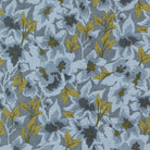Fieldrush Gossamer Florals fabric with gentle floral patterns and soft earth tones by BasicGrey for Moda