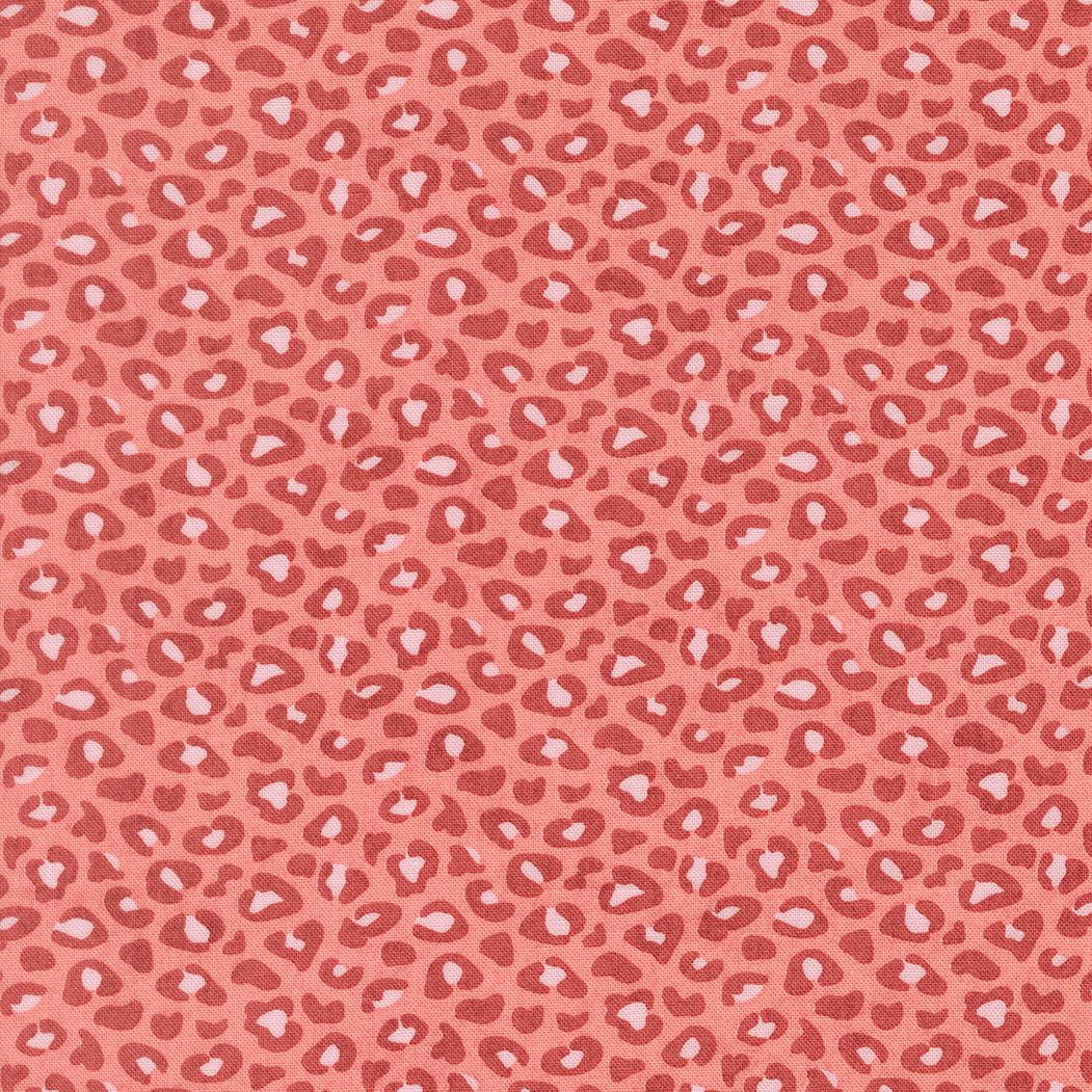 Fieldrush Wild Flower Blenders leopard print peony fabric by BasicGrey for Moda sold in half-yard increments