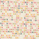 Fieldrush Larkspur Blenders Opal floral fabric by BasicGrey for Moda in soft earth tones