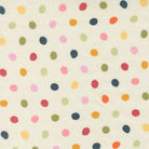Fieldrush Poppy Dots fabric with soft floral and hand-drawn textures in muted tones