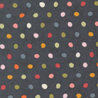 Fieldrush Poppy Dots fabric by BasicGrey for Moda featuring soft floral and dotted pattern in muted earth tones