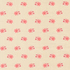 Petals & Polka Dots fabric by Anne Sutton featuring cherry red florals and pink polka dots from Moda Fabrics