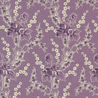 Goodnight Irene fabric by Betsy Chutchian with grape garden floral pattern and paisley designs