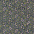 Goodnight Irene paisley fabric in graphite with intricate floral and paisley patterns by Betsy Chutchian for Moda Fabrics