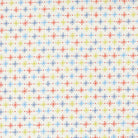 Rosie Twinkling Star fabric in whipped cream color with multicolor star pattern by Joanna Figueroa for Moda Fabrics