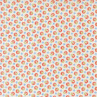 Rosie Prairie Toss Blender fabric by Joanna Figueroa with small red and blue floral print on whipped cream background