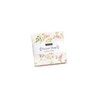 Favorite Things Mini Charm Pack by Sherri & Chelsi with festive Christmas fabrics including dots, florals, plaids, and stripes
