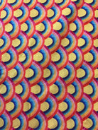 colorful geometric pattern fabric 5-yard Cuts sale cuts