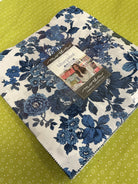 Frida Lap Size Quilt Kit with half-yard fabric cuts, digital pattern, accent, and binding for sewing a lap-size quilt