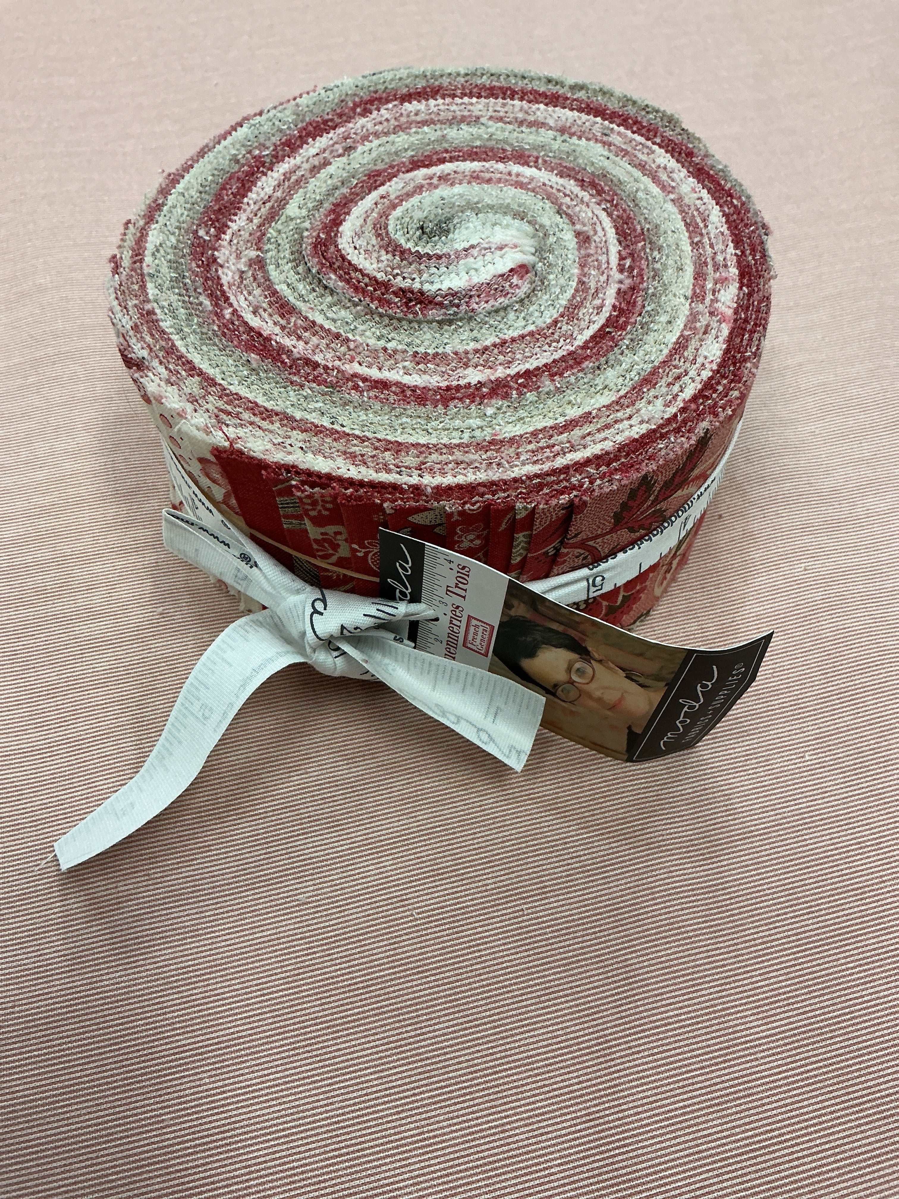 Strip Cocktail Strip-Along Bundle quilt kit with 2.5-inch fabric strips and pattern by Bella Rose Quilts