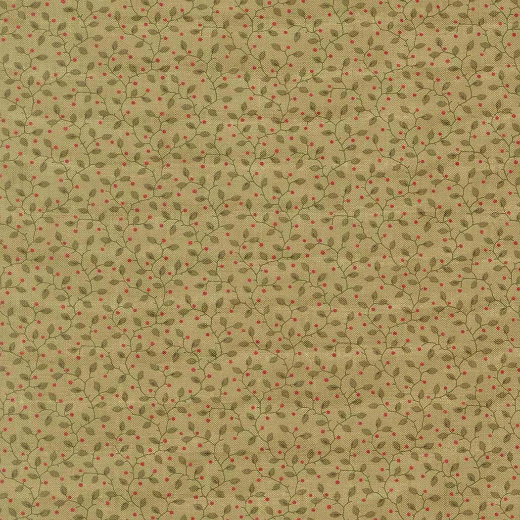 Candlelight Christmas festive blenders fabric by 3 Sisters for Moda Fabrics in sage green, sold by half-yard increments