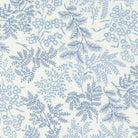 Nantucket Summer Cream Blue Sconset Landscape fabric by Camille Rosekelley for Moda