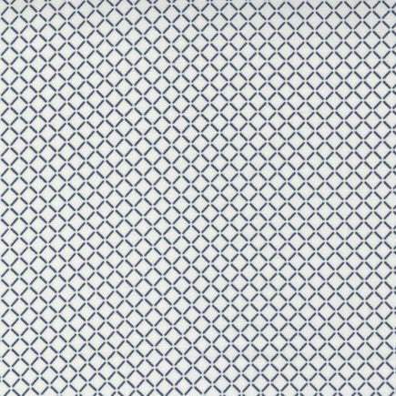 Nantucket Summer Cream Navy Sail Check Plaid fabric by Camille Rosekelley for Moda