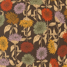 Windfall Sunflower Field fabric by Stephanie Sliwinski featuring autumn sunflowers and fall leaves design