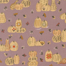 Windfall Pumpkin Patches fabric by Stephanie Sliwinski featuring autumn pumpkins and fall foliage design