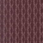 Windfall Vine Stripe Merlot fabric by Stephanie Sliwinski showing autumn-inspired vine and leaf pattern