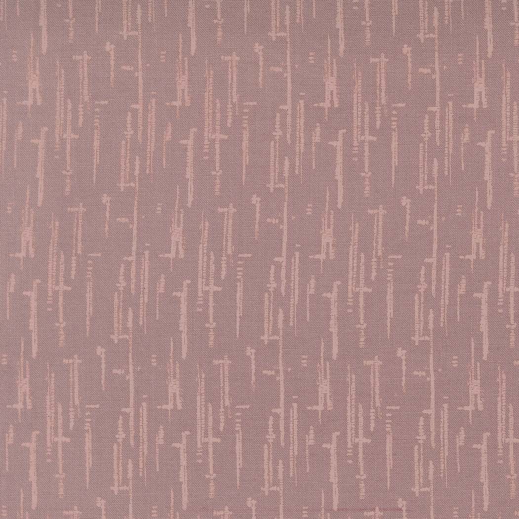 Close-up of Windfall Textured Stripe Thistle fabric by Stephanie Sliwinski for Moda Fabrics, showcasing autumn-inspired textured stripes