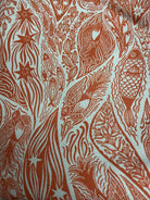 End of Bolt Sale fabric 573 measuring 4 7/8 yards