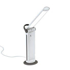 TWIST 2 GO portable rechargeable lamp with daylight LEDs and easy twist shade for adjustable lighting