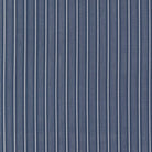 American Gatherings III Pathway Stripes Nautical Blue fabric by Primitive Gatherings for Moda Fabrics with vertical white stripes on blue background