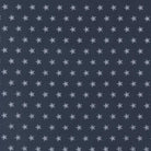 American Gatherings III Double Star Navy fabric by Primitive Gatherings with white star pattern on navy background