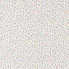 American Gatherings III Confetti Blender Cloud fabric by Primitive Gatherings for Moda Fabrics with small red and blue confetti on white background