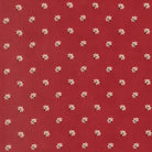 Joyful Gatherings II Poinsettia Deep Crimson fabric by Lisa Bongean for Moda Fabrics in rich red holiday print